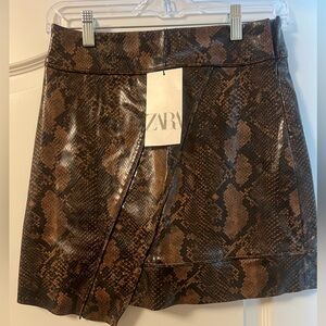 Zara printed skirt